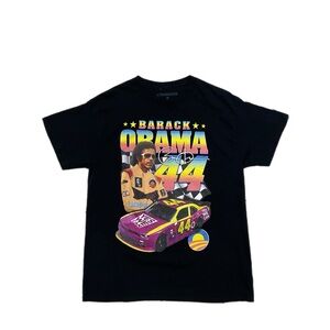 Barack Obama Motorsports Graphic #44 T-Shirt